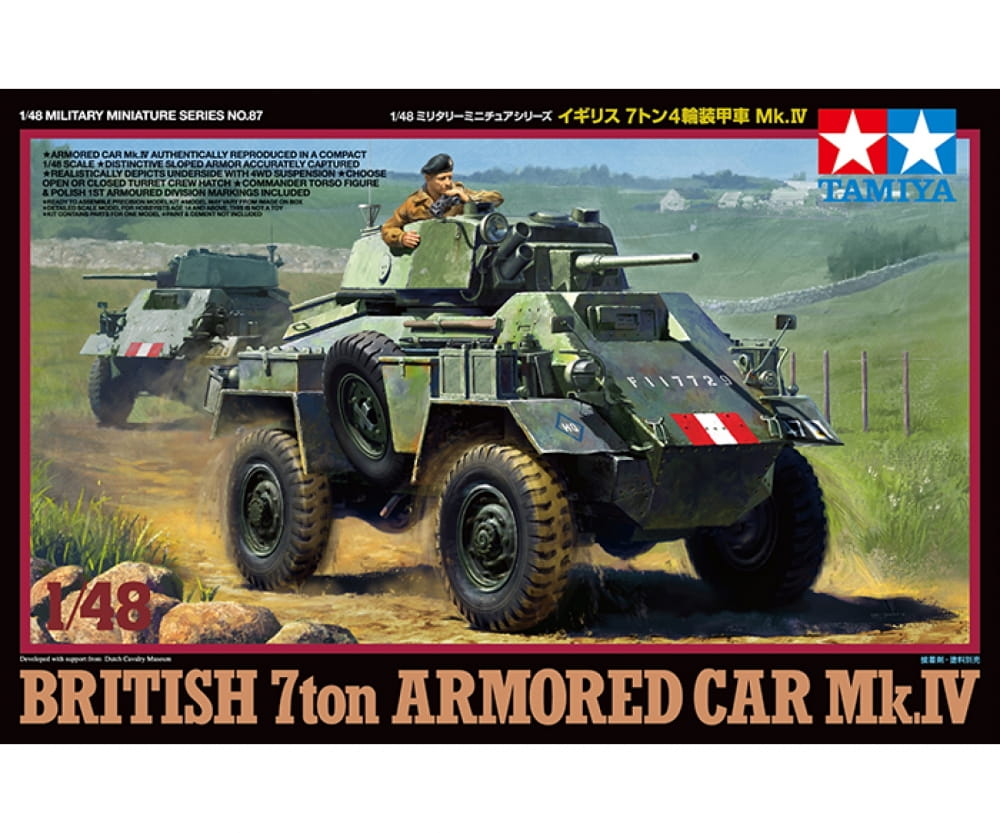 Tamiya 1:48 Brit. 7ton AC Mk. IV Panzerwagen Tamiya 1_48 Brit_ 7ton AC Mk. IV Panzerwagen - RC-Zubehoer