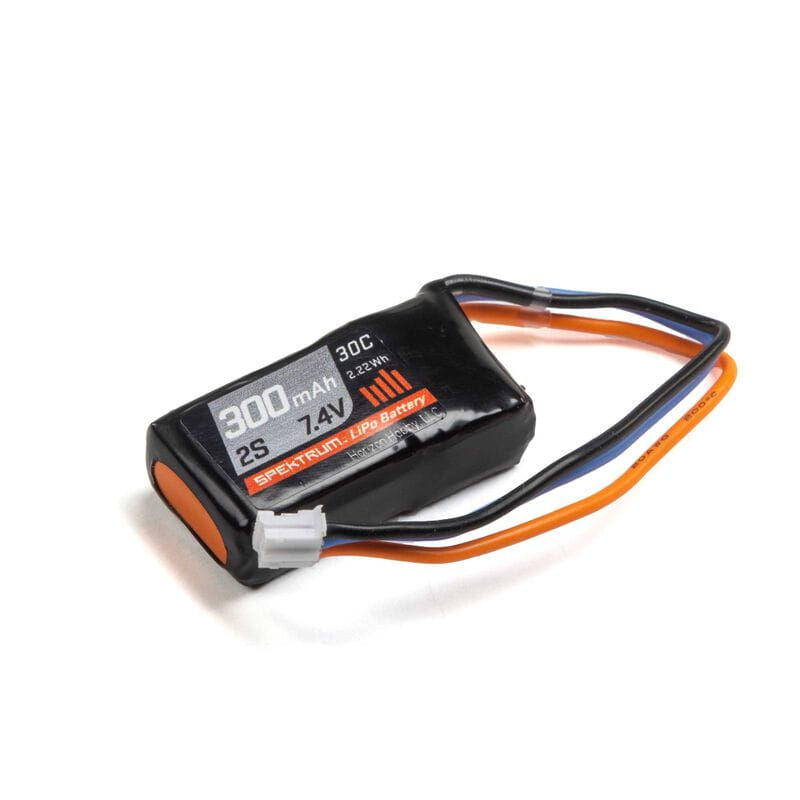 Spektrum Lipo Akku 300mAh 2S 7.4V 30C PH Connector