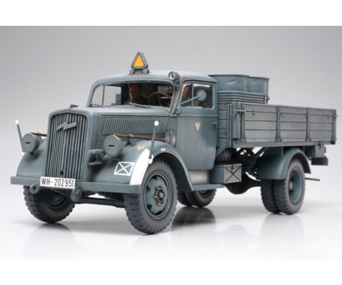 Tamiya WWII Deutscher Transport LKW 3to (2) 1:35 Plastik Modellbau Militär Bausatz
