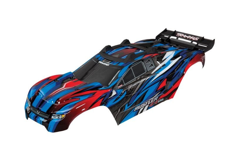 Traxxas Karosserie Rustler 4X4 Vxl Blau - RC-Zubehoer