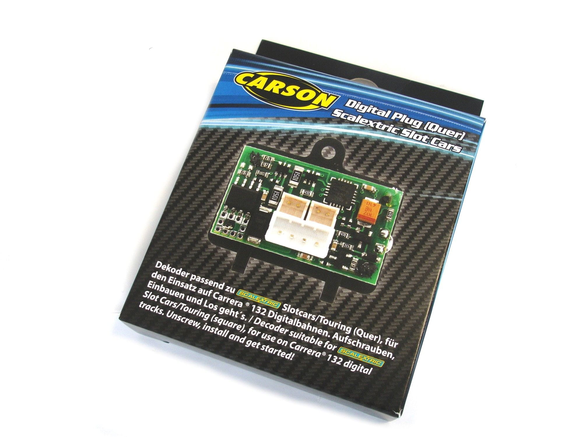 Carson Decoder für Scalextric auf Carrera Digital 132 Carson Decoder für Scalextric auf Carrera Digital 132