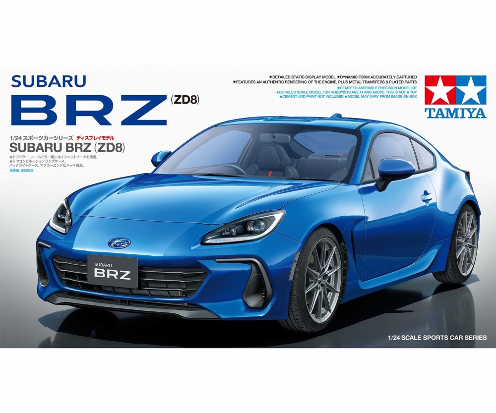 Tamiya Subaru BRZ _TD8_ 1_24 Platik Modellbau Auto Bausatz - RC-Zubehoer