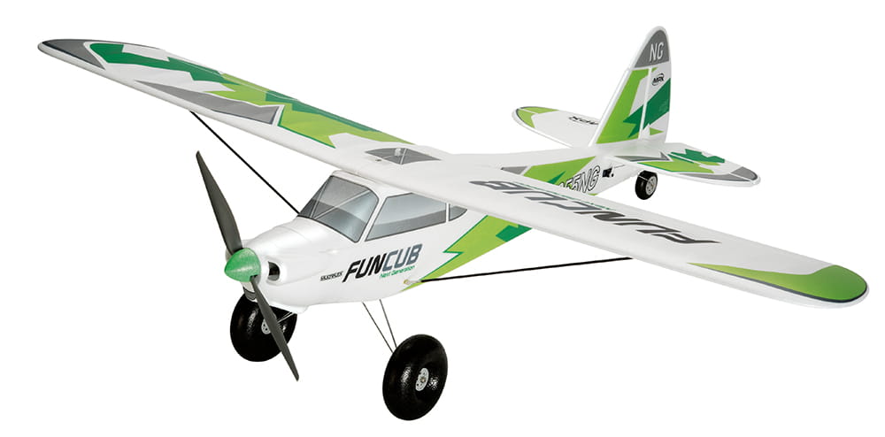 Multiplex RC Flugzeug RR FunCub NG grün Multiplex RC Flugzeug RR FunCub NG grün