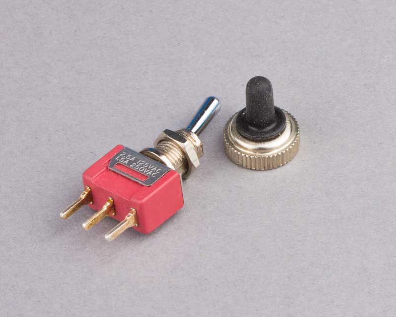 Krick Kippschalter mit Gummikappe Ein-Aus - RC-Zubehoer
