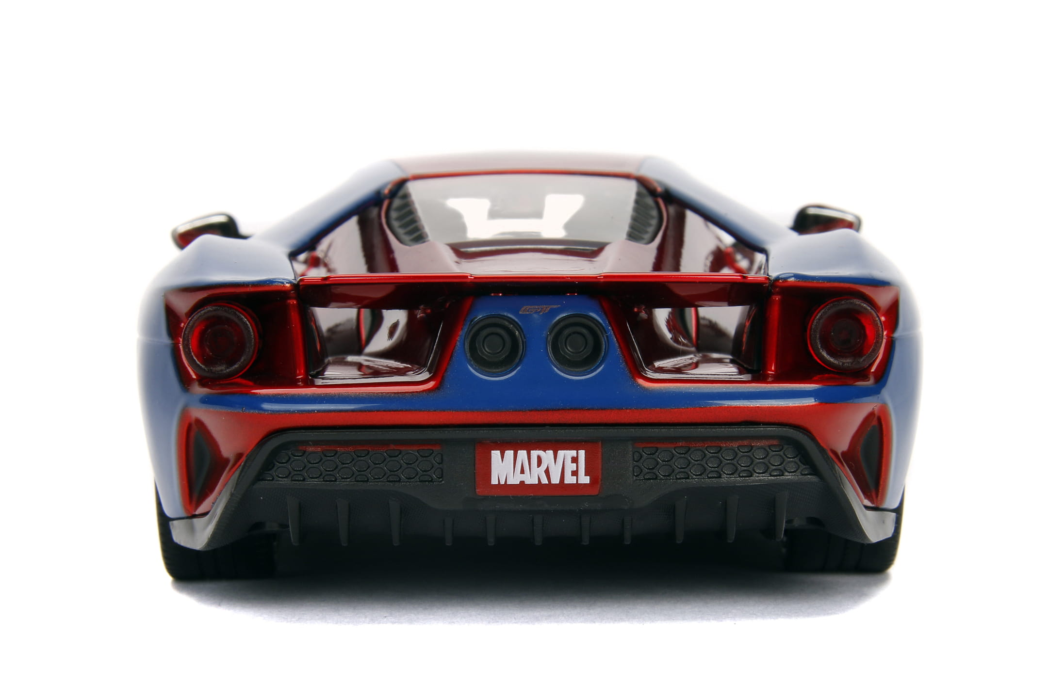 Jadatoys Modellauto Marvel Spiderman 2017 Ford GT 1:24