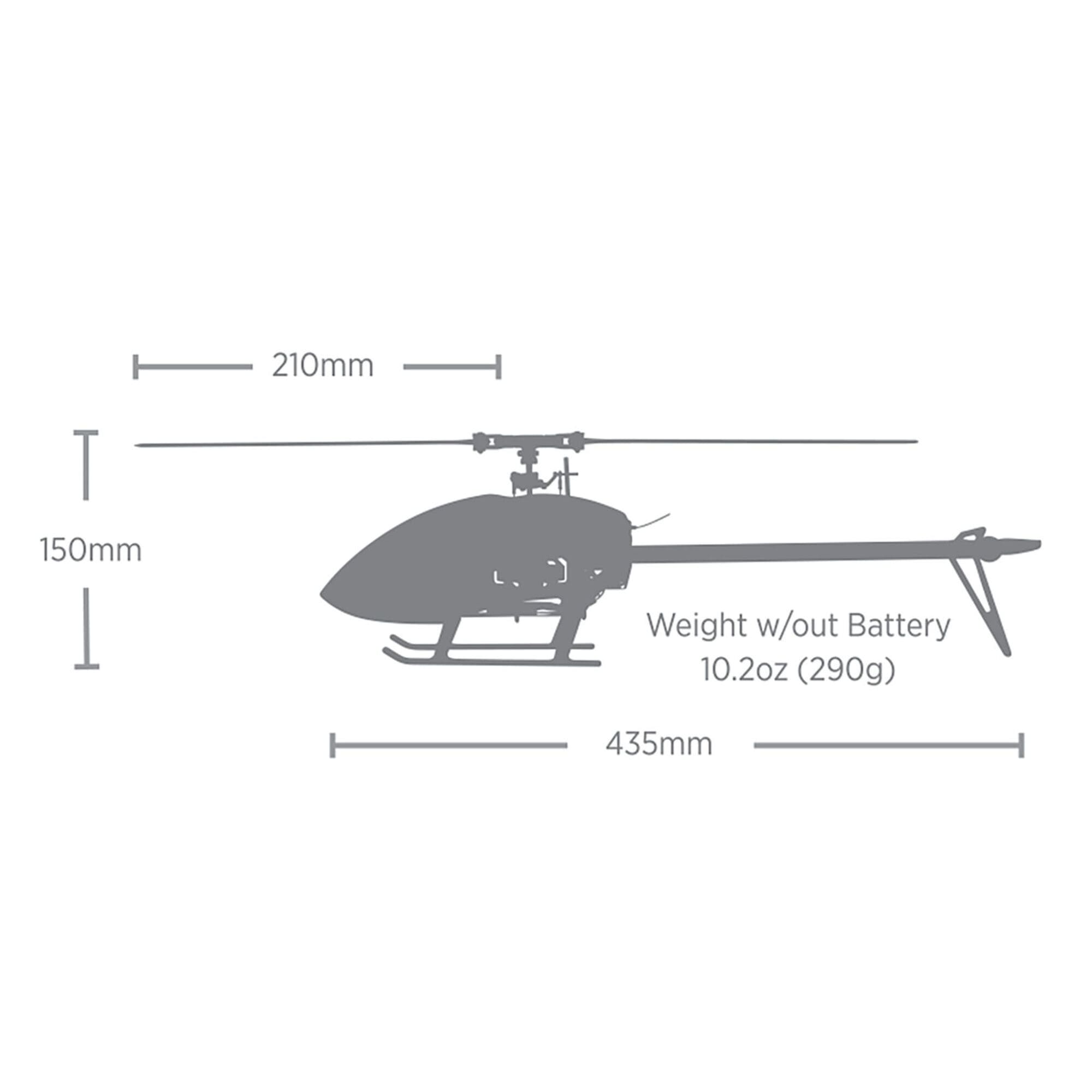 Blade InFusion 210 BNF Basic RC Helikopter mit AS3X SAFE