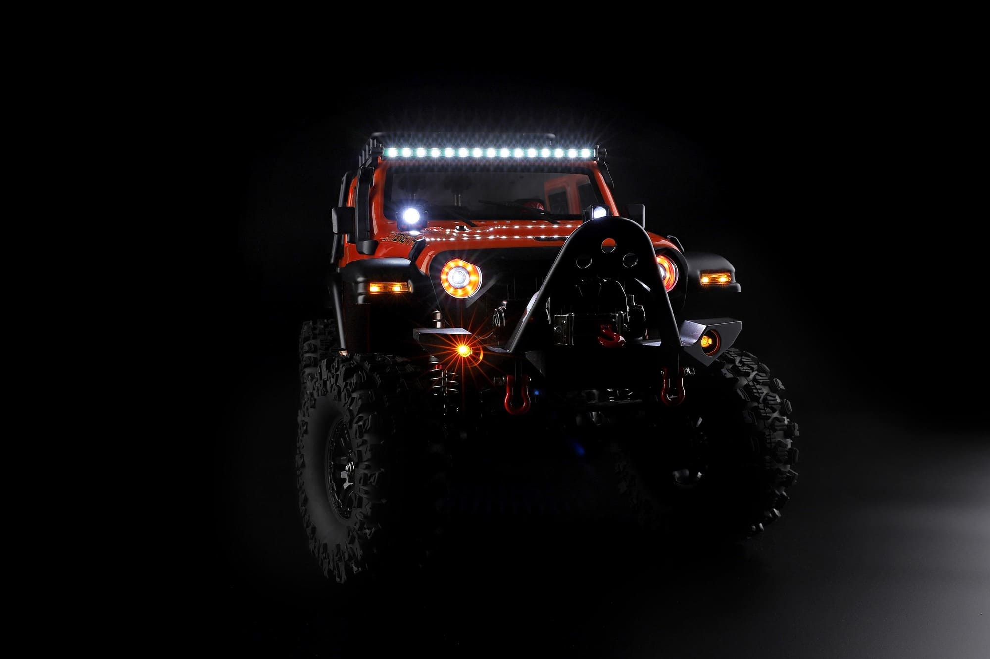 DF Models DF-04S PRO BL RC Crawler 1_10 Brushless RTR Orange