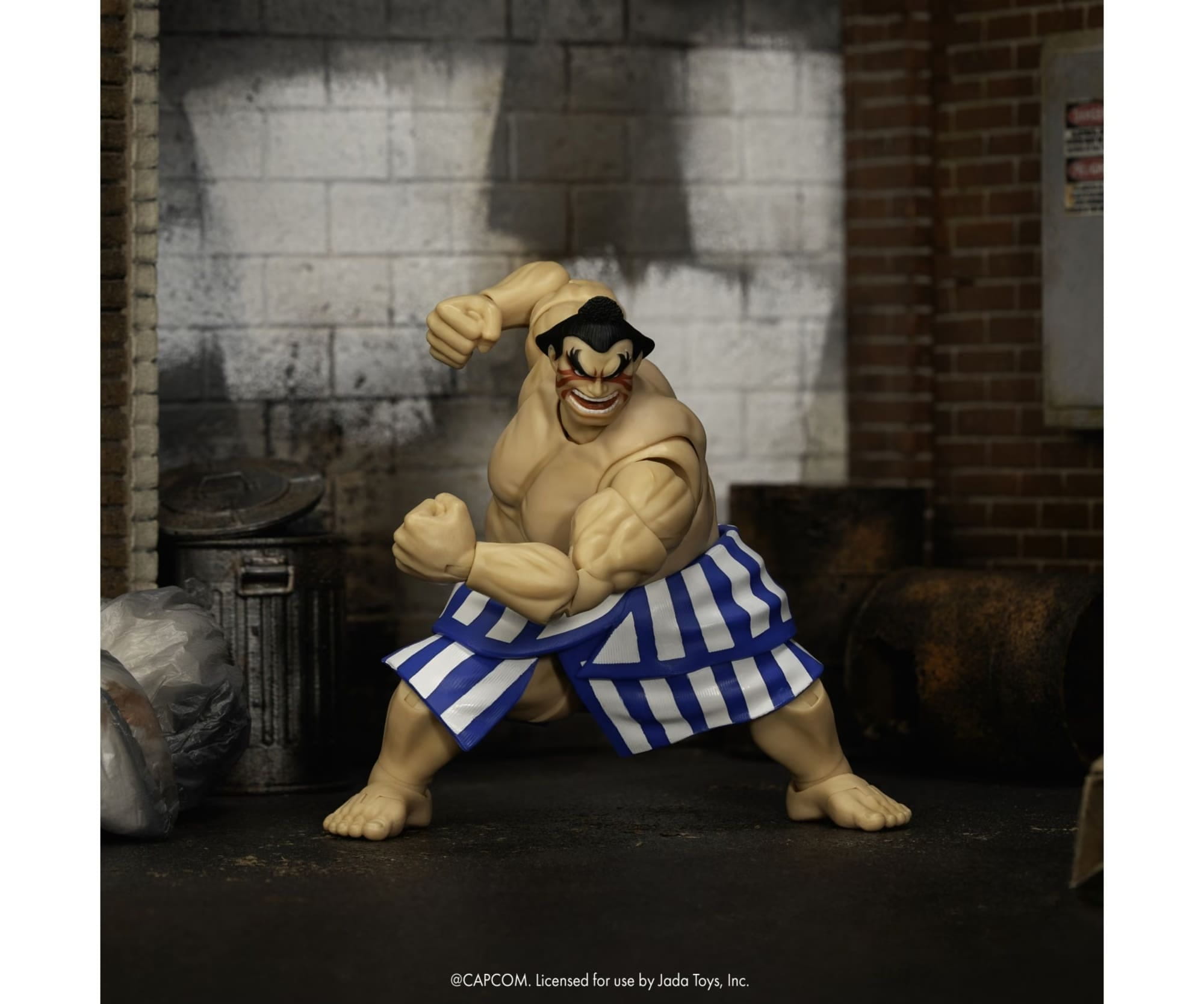 Jada Toys Street Fighter II E. Honda Actionfigur 16 cm 1_12