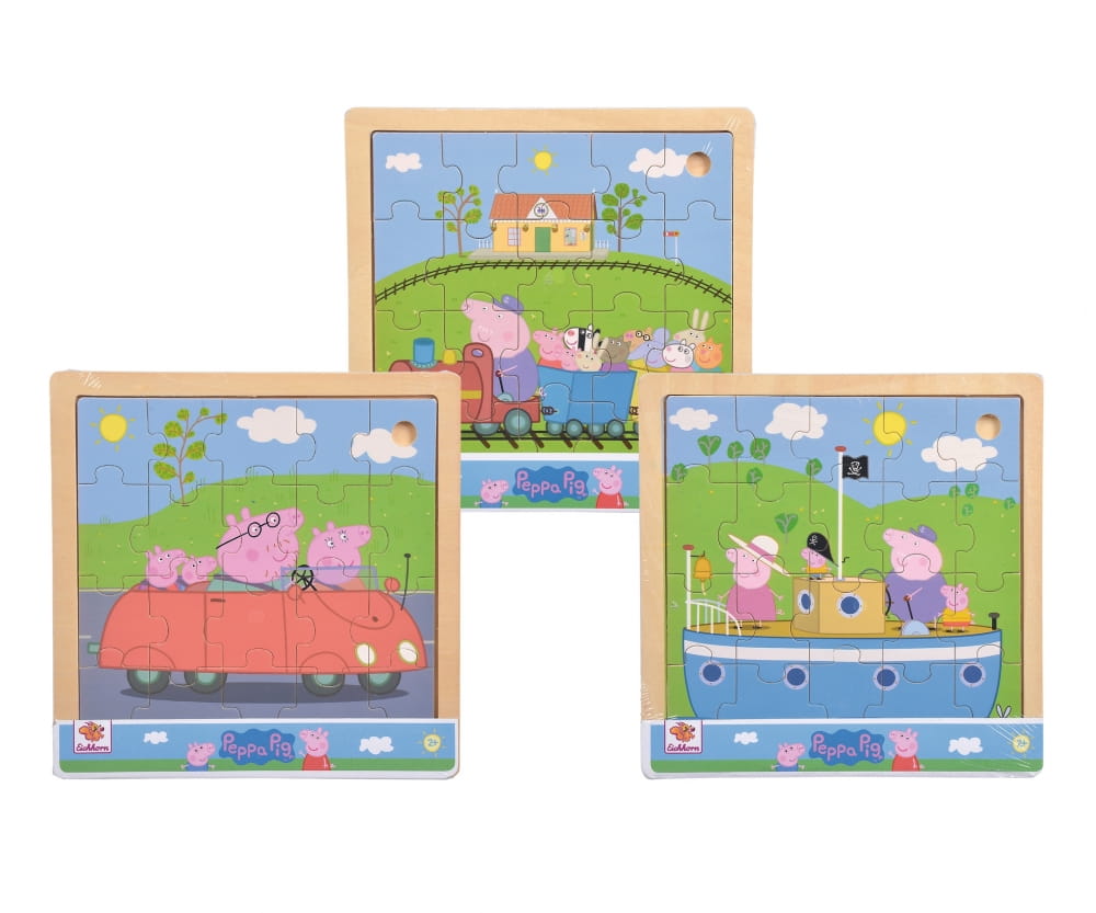 Simba Peppa Pig, Einlegepuzzle, Lieferumfang 1 Stück Simba Peppa Pig, Einlegepuzzle, Lieferumfang 1 Stück
