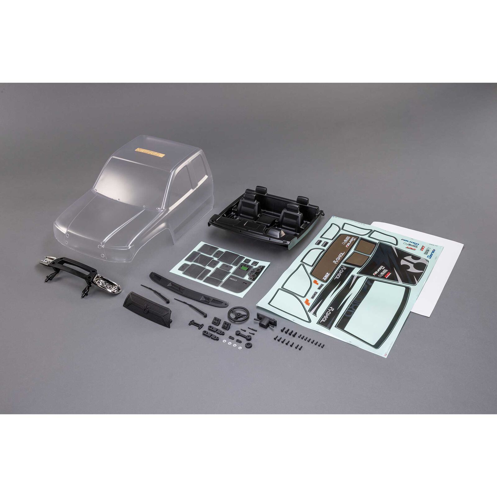 Axial SCX6_ Karosserie _ Interior Set _Clear_ Trail Honcho - RC-Zubehoer