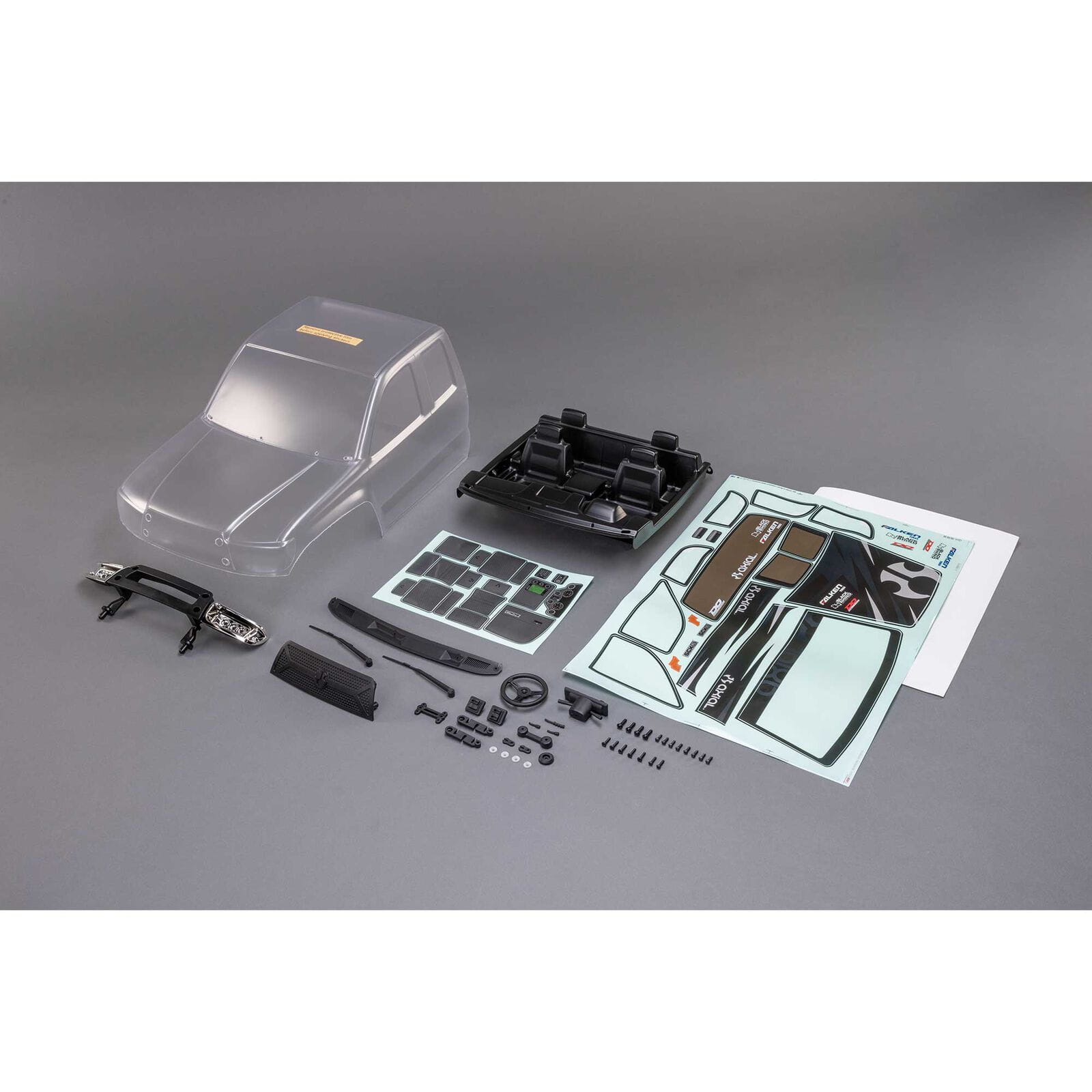 Axial SCX6_ Karosserie - Interior Set _Clear_ Trail Honcho - RC-Zubehoer Axial SCX6_ Karosserie - Interior Set _Clear_ Trail Honcho - RC-Zubehoer