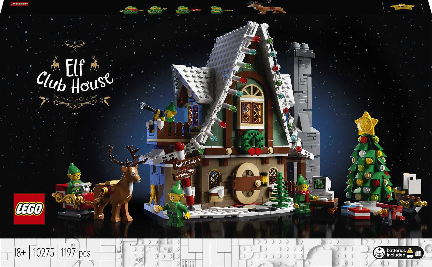 LEGO Expert Creator Exklusiv Set Elfen Klubhaus LEGO Expert Creator Exklusiv Set Elfen Klubhaus