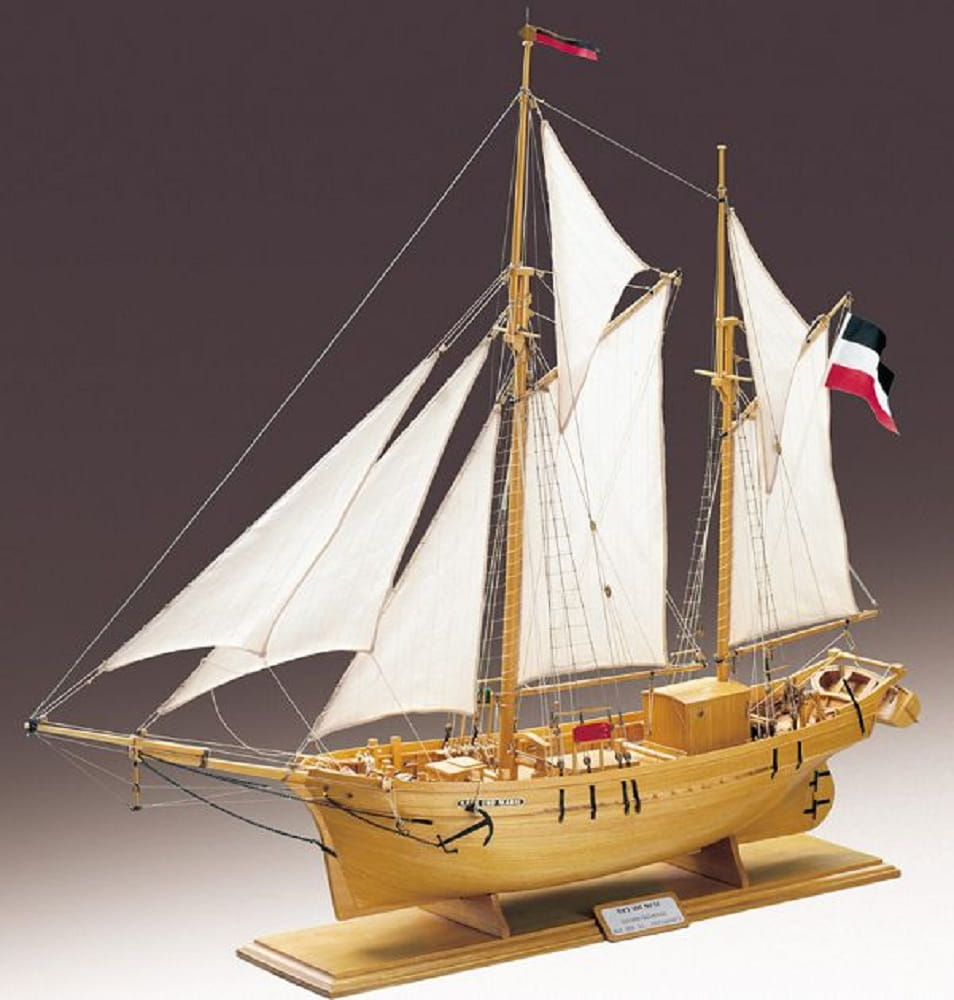 karl und marie bausatz 1-40 historisches ostsee galeasse modell