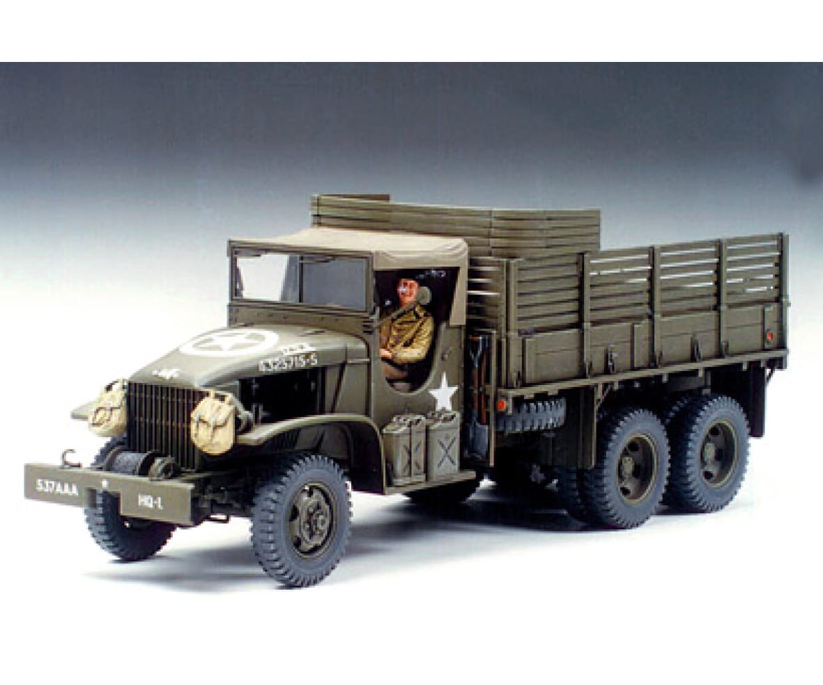 Tamiya WWII US 2.5to Transport LKW GMC 1:35 Plastik Modellbau Militär Bausatz