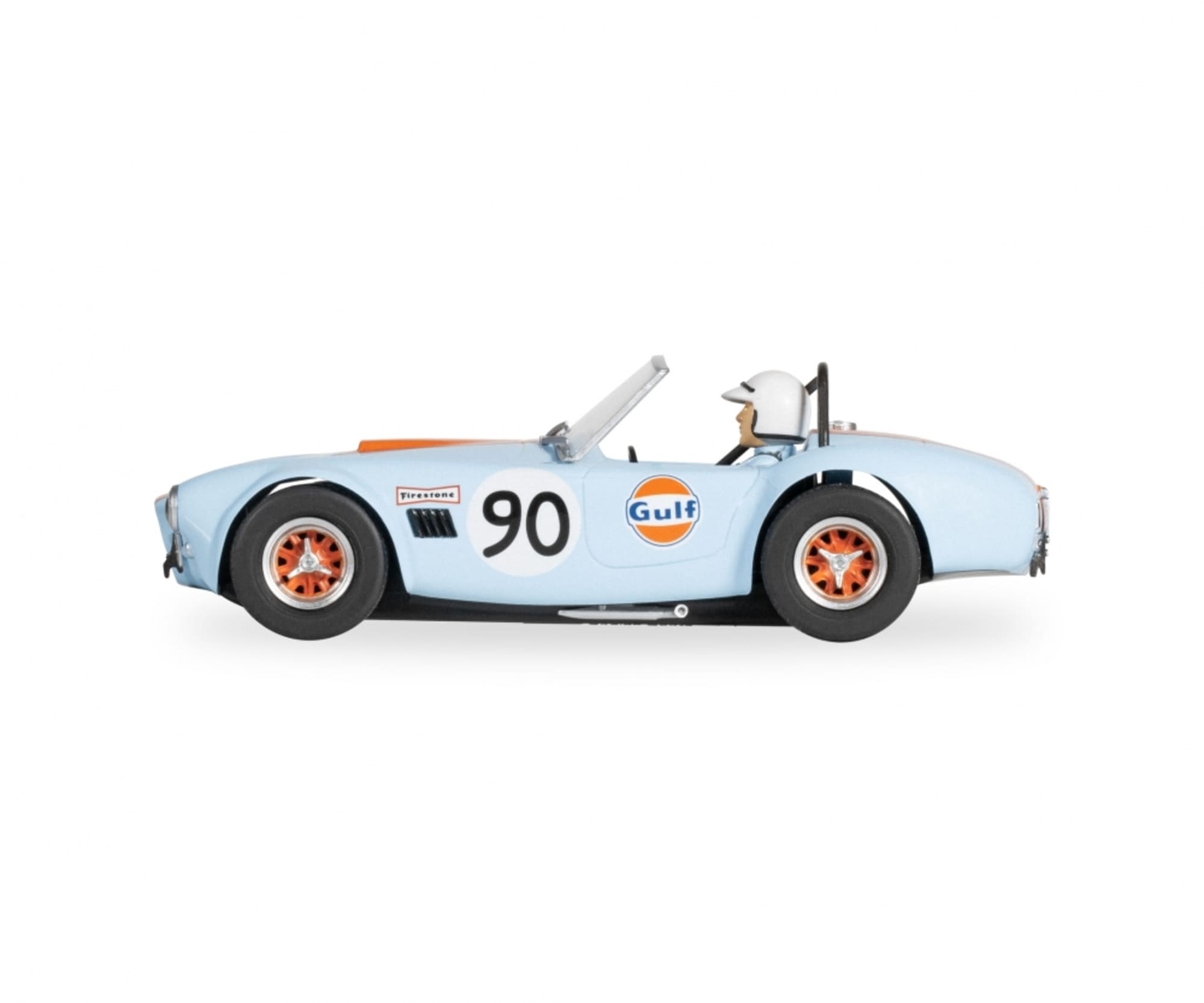 Scalextric 1_32 Shelby Cobra - Gulf #90 HD Slotcar - Rennbahnauto - RC-Zubehoer