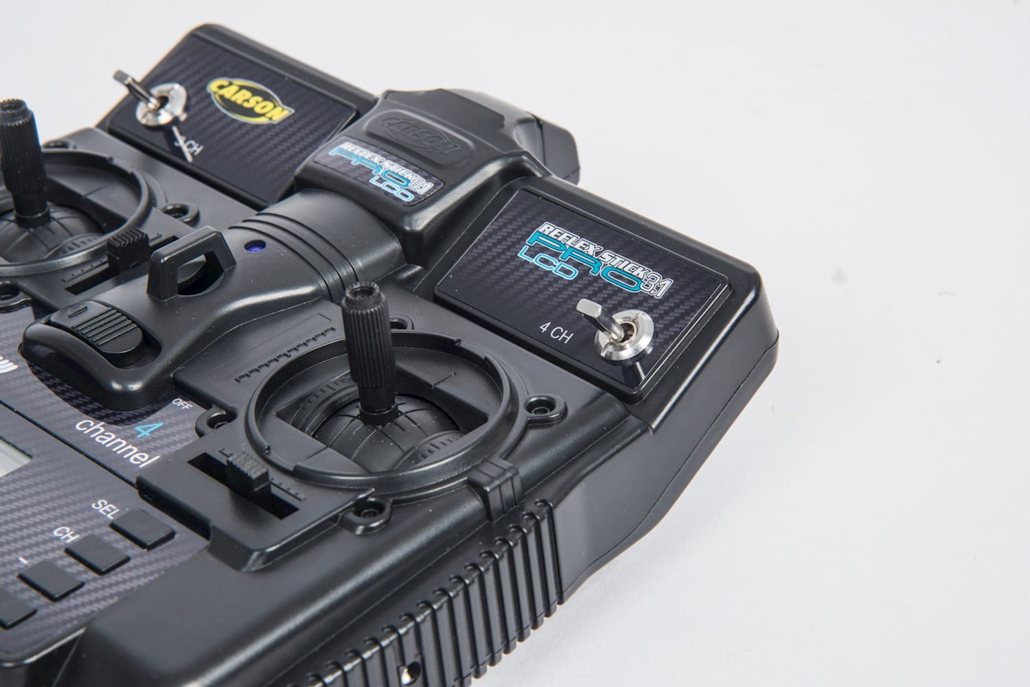 FS Reflex Stick Pro 3_1 2.4G 4 Kanal LCD Fernsteuerung fuer RC Modelle