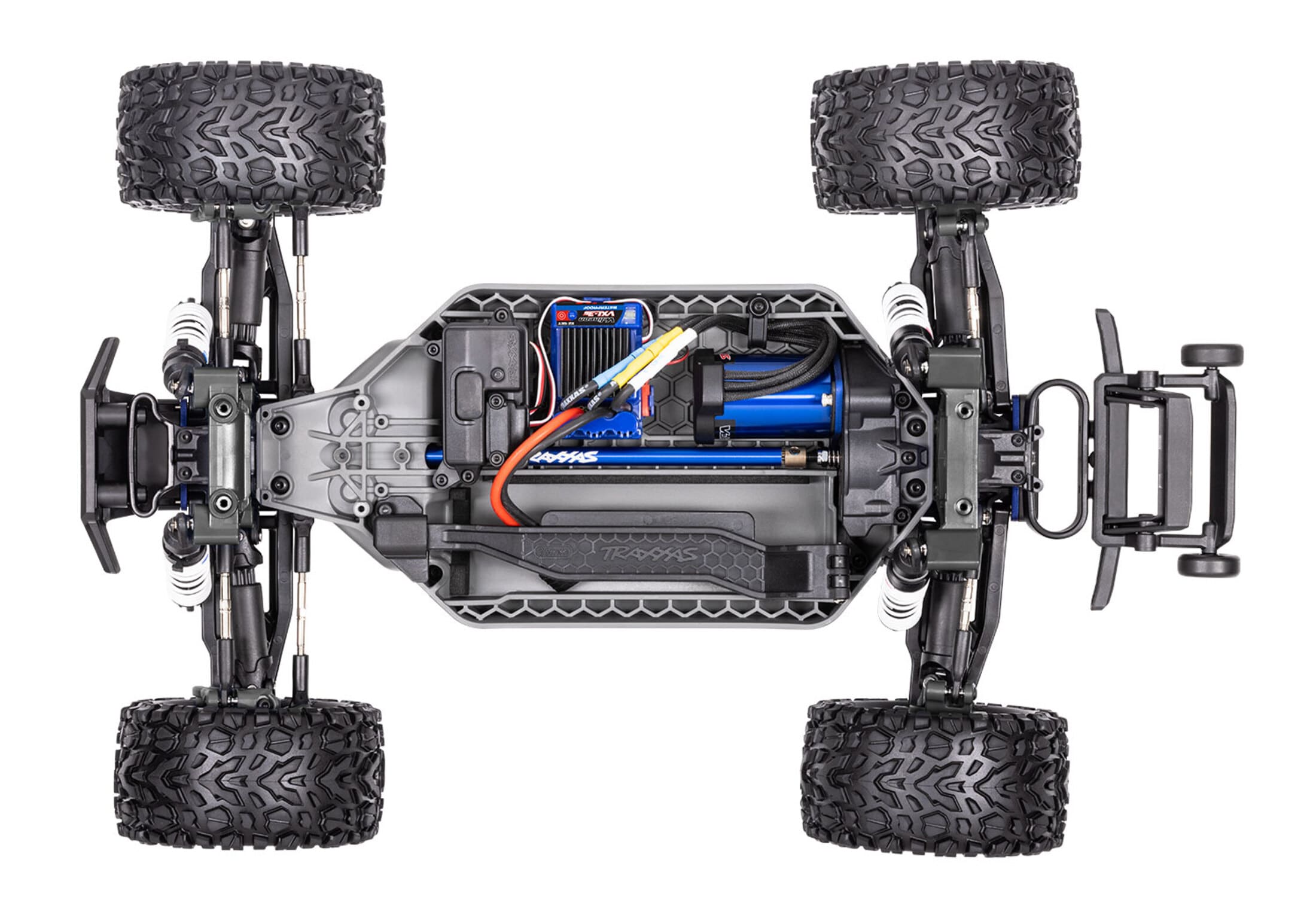 Traxxas RC Rustler 4x4 VXL HD RTR blau Traxxas RC Rustler 4x4 VXL HD RTR blau