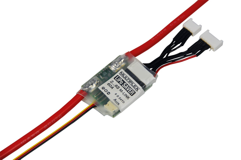 Multiplex LiPo SAVER 2_.6S - 60A Sensor fuer M-LINK - RC-Zubehoer