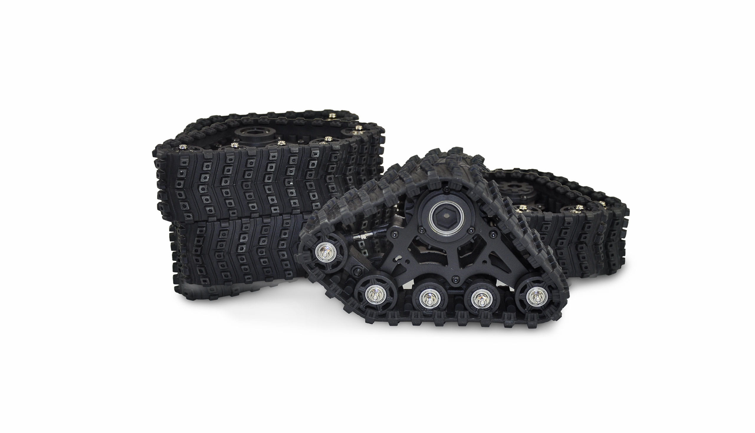 Amewi Kettenfahrwerk mit Dämpfungssystem schwarz, 4 Stück Amewi Kettenfahrwerk mit Dämpfungssystem schwarz, 4 Stück