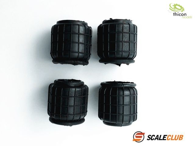 ScaleClub Luftfederbalg 4 Stueck - RC-Zubehoer