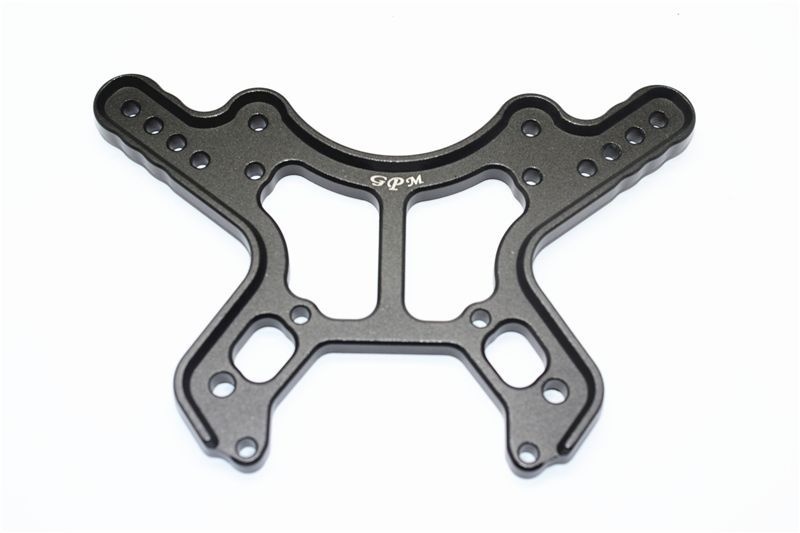 GPM Alu Daempfersteher vorn schwarz fuer ARRMA Kraton_ Talion_ Outcast_ Notorius 6s - RC-Zubehoer