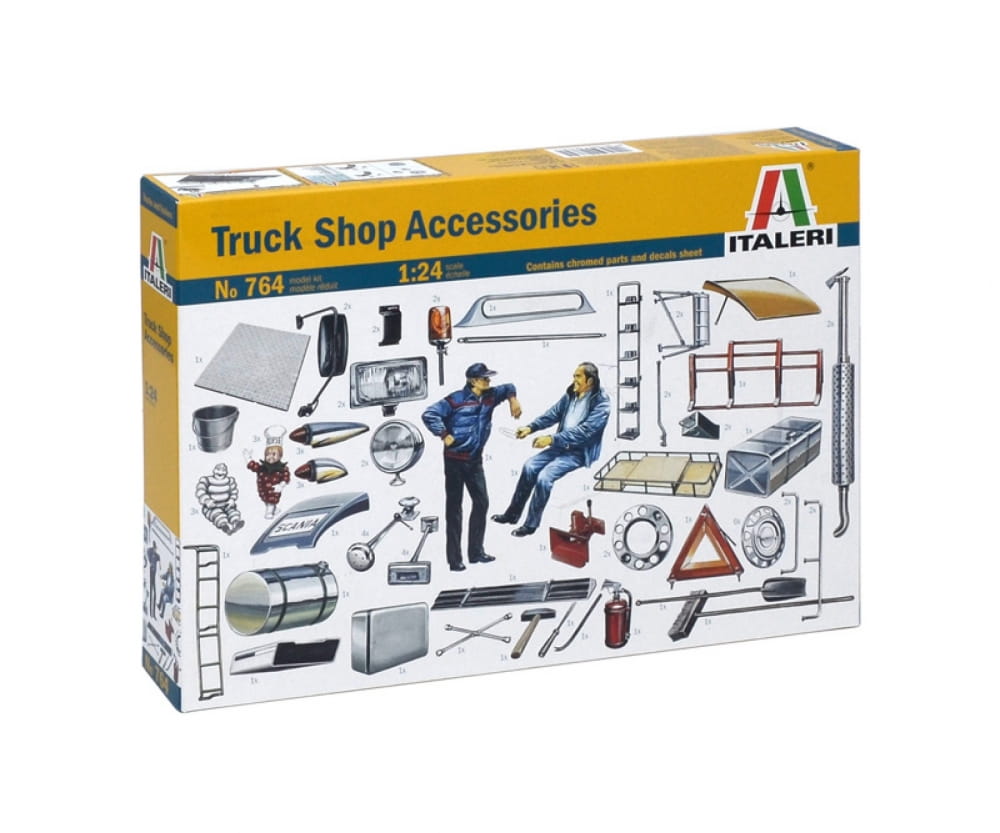 Italeri 1:24 Truck Shop Accessories