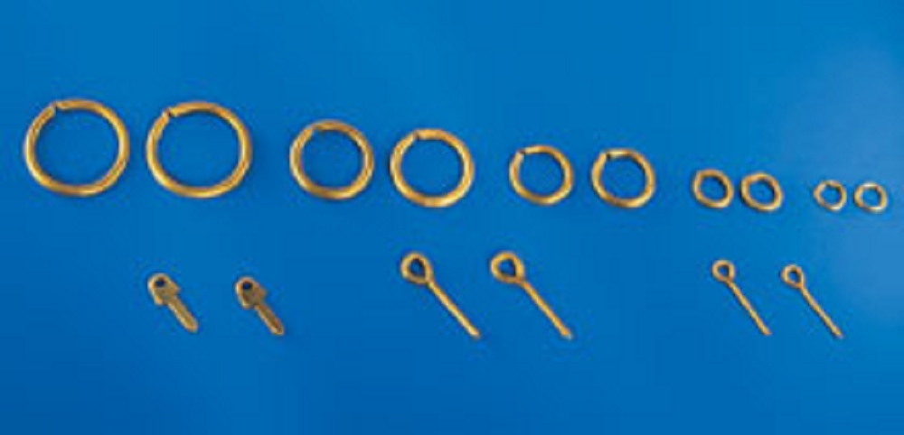 Krick Augbolzen 3x10 mm schwarz (10 Stck)