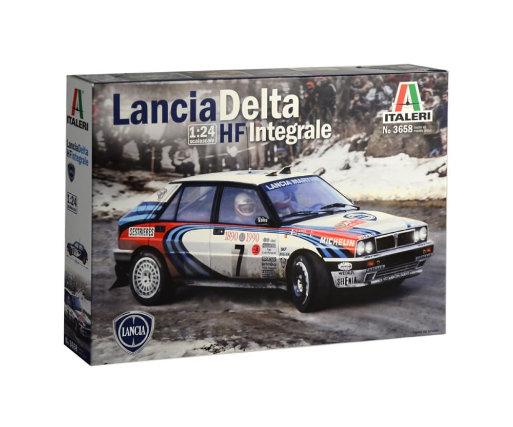 Italeri 1:24 Lancia HF Integrale Auto Plastik Modellbau Bausatz