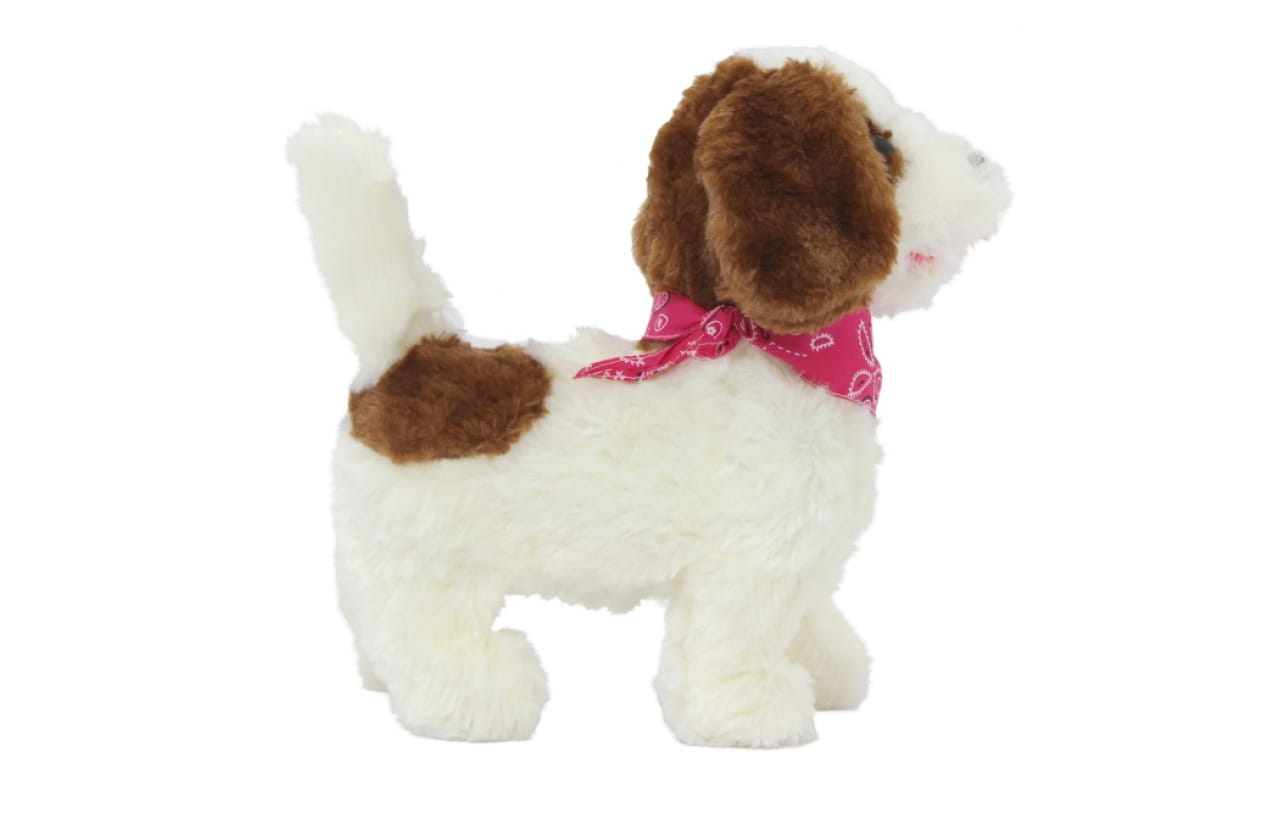 Jamara Lucky RC Plüschhund Weiß/Braun 27MHz