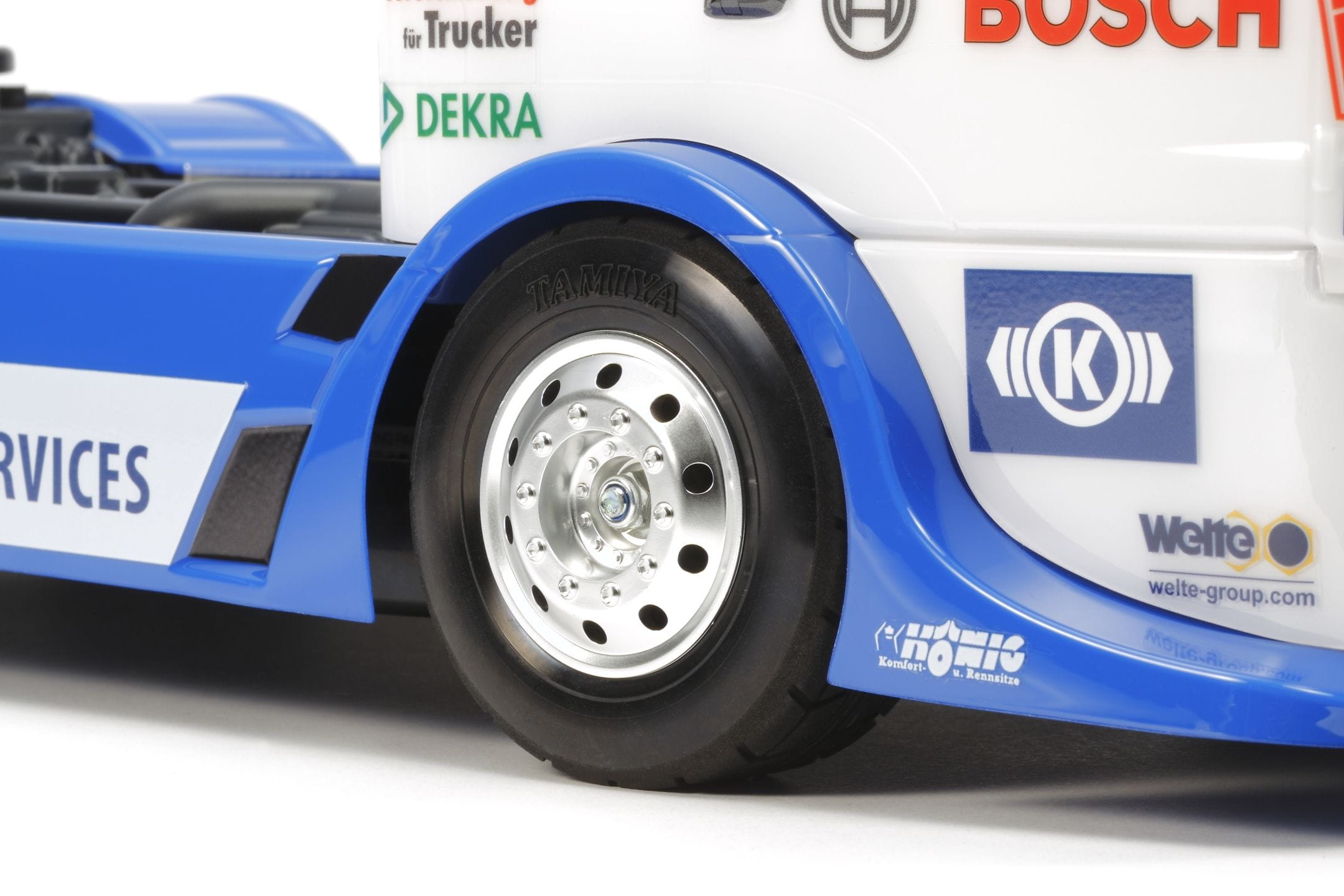 Tamiya 1:14 RC Racing Truck Team Hahn Racing TT-01E Bausatz