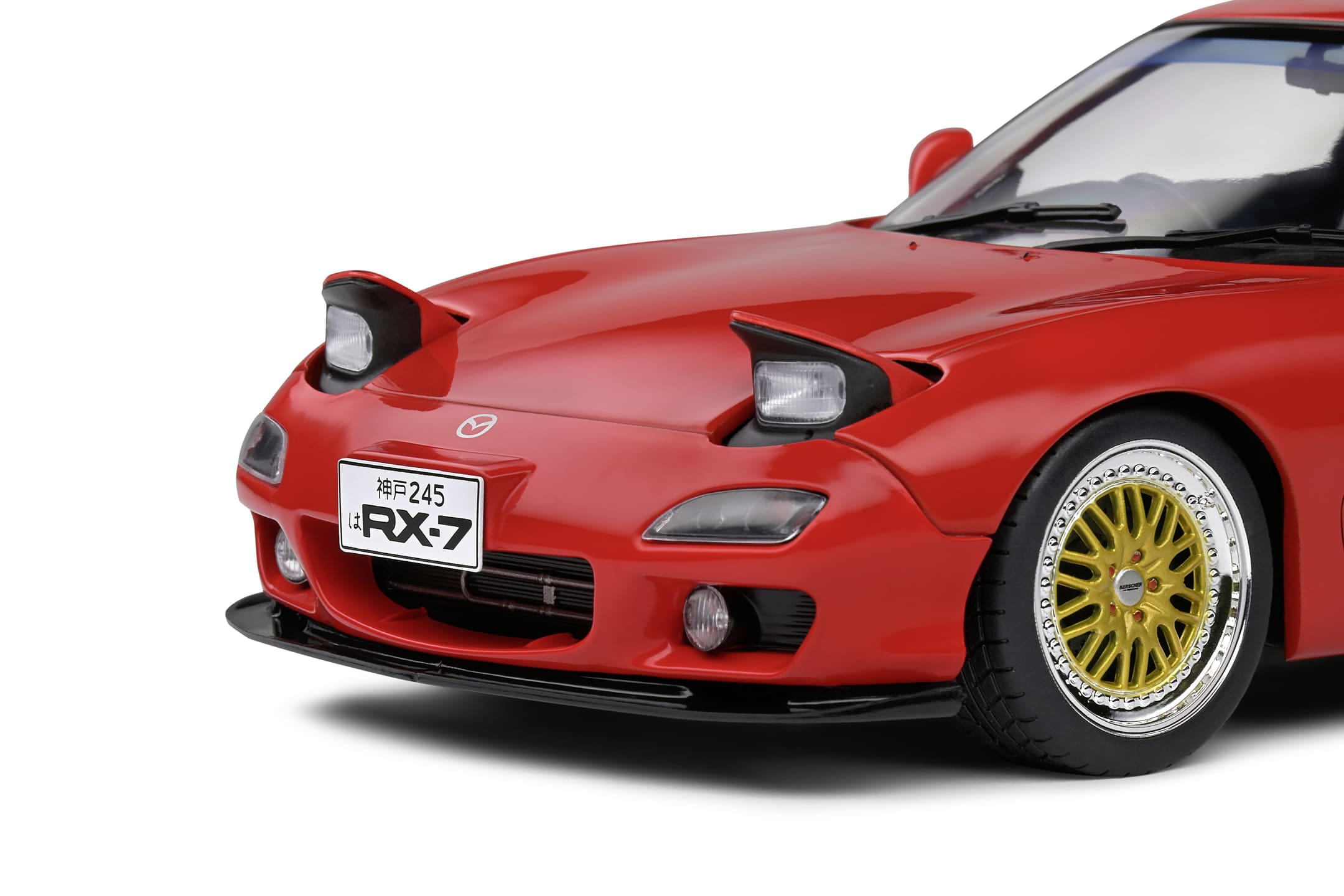 Mazda RX-7 FD3RS Modell 1_18 1994 in Vintage Red_ Die-cast_ bewegliche Tueren