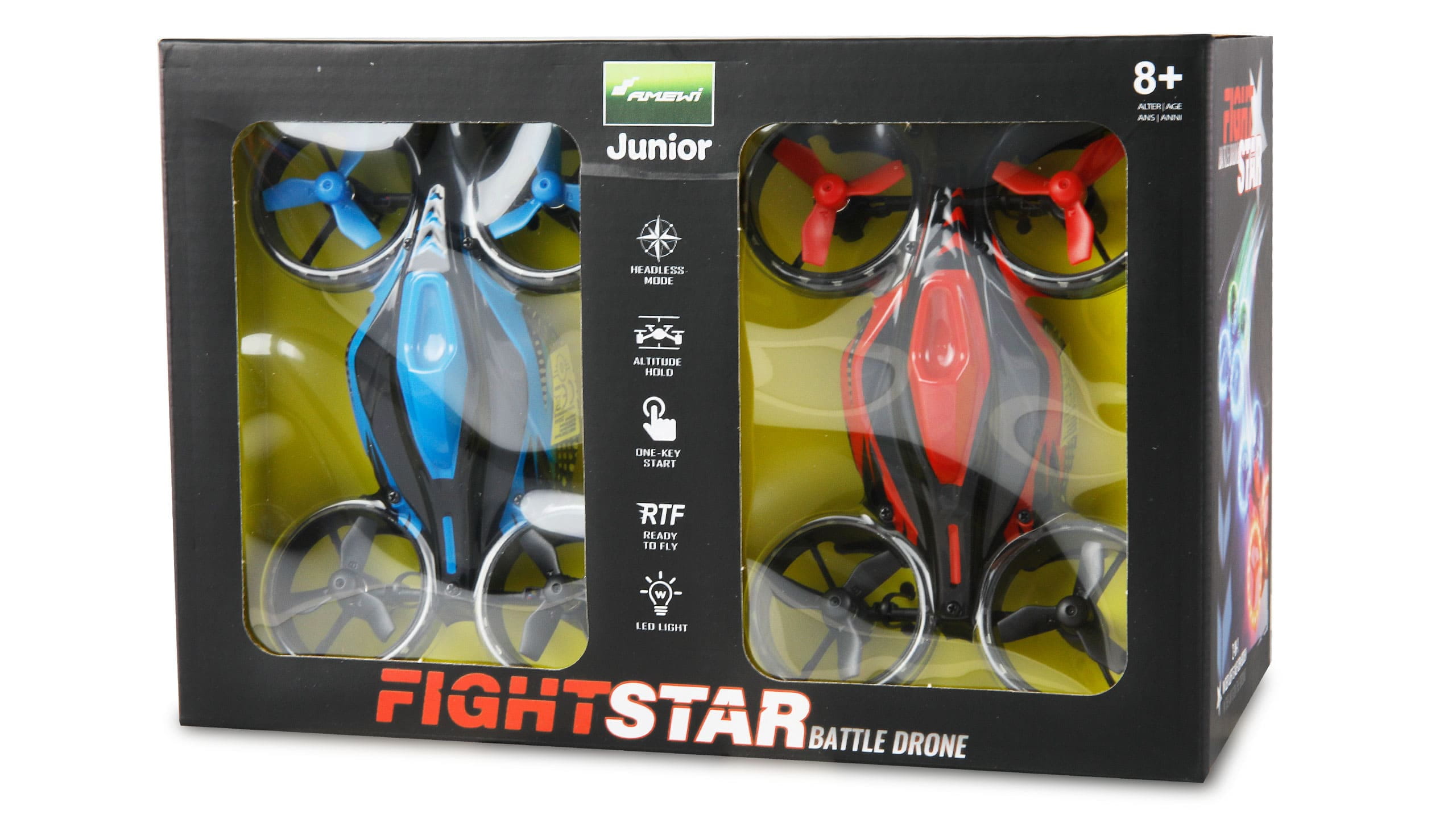 Amewi RC FightStar Battle Drone Set RTF rot - blau - RC-Zubehoer