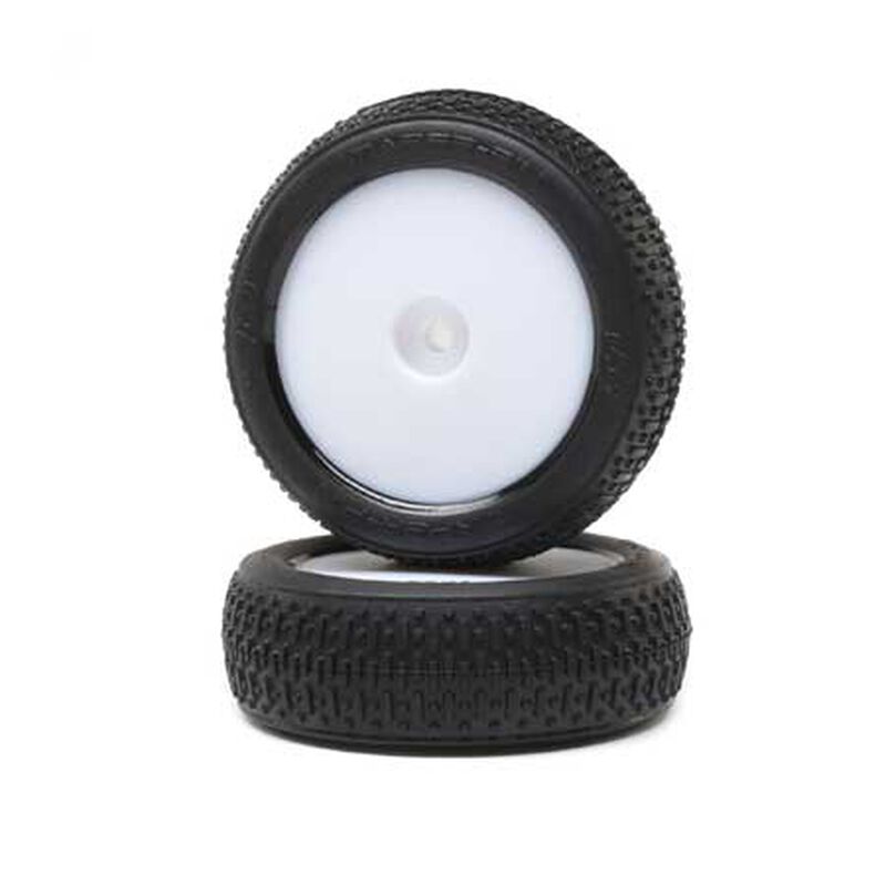 Losi Taper Pin_ FR Mounted_ White _2_ Mini-B - RC-Zubehoer