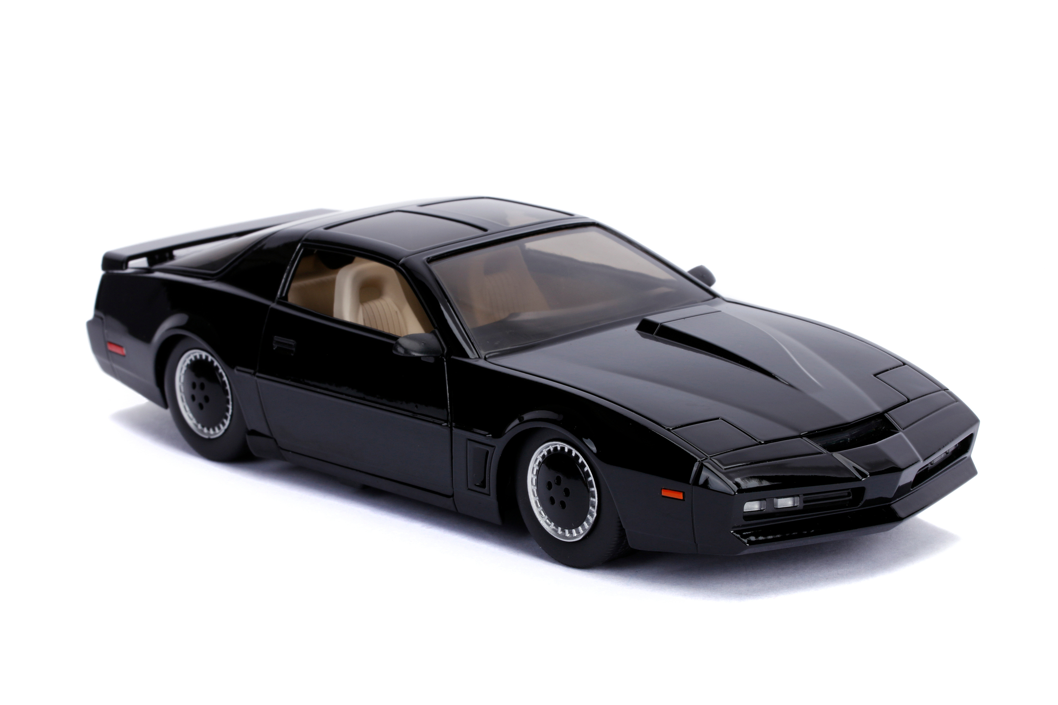 Jada Knight Rider KITT Modellauto 1982 Pontiac Trans AM 1_24 - Mit LED Scanner