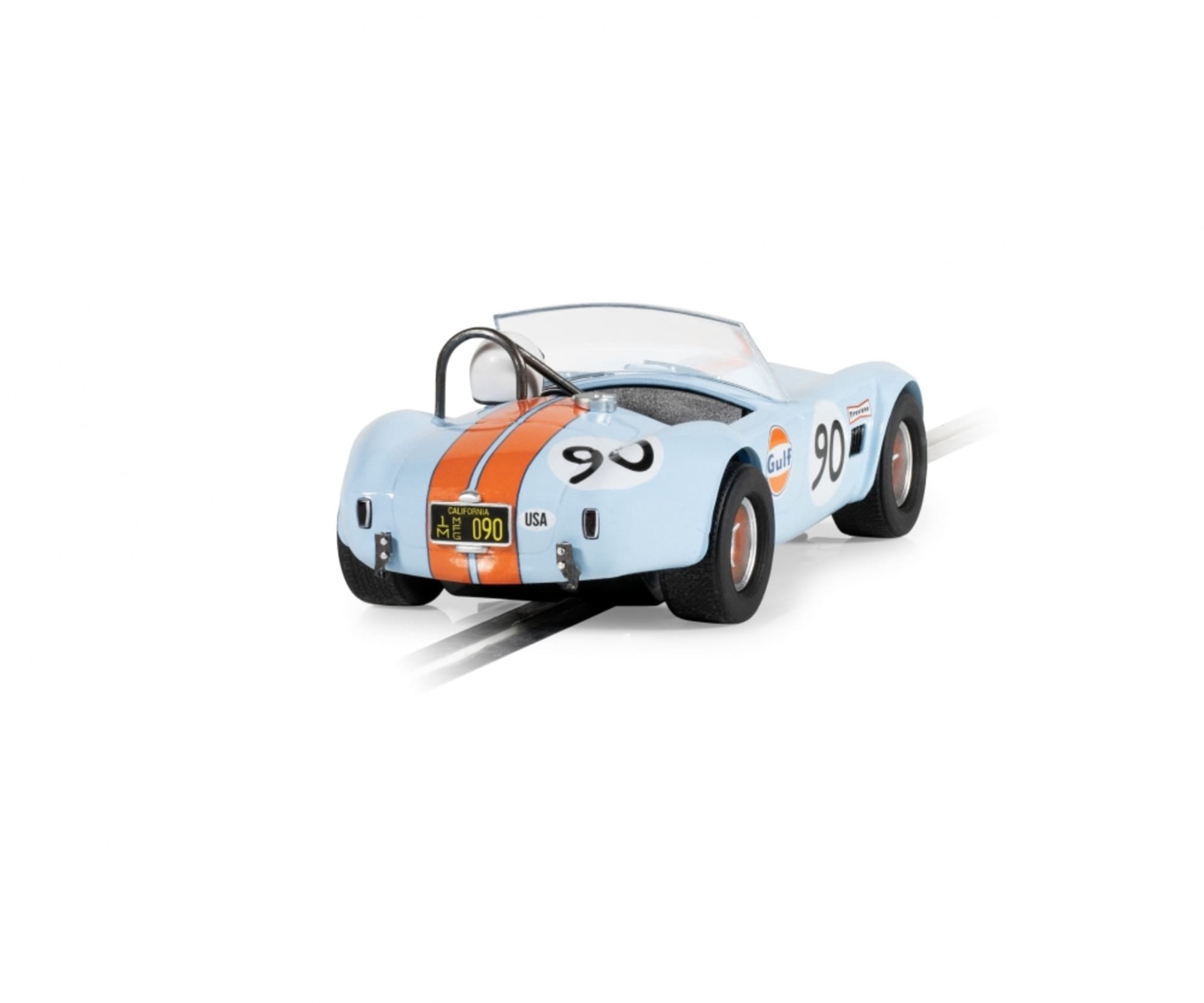 Scalextric 1_32 Shelby Cobra - Gulf #90 HD Slotcar - Rennbahnauto - RC-Zubehoer