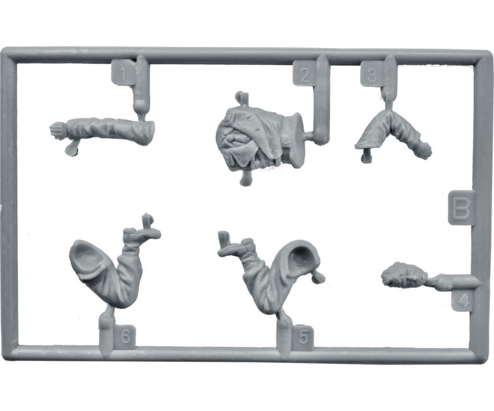Plastikmodellbau von Miniart 1-35 fig dt besatzung in ruhe 6