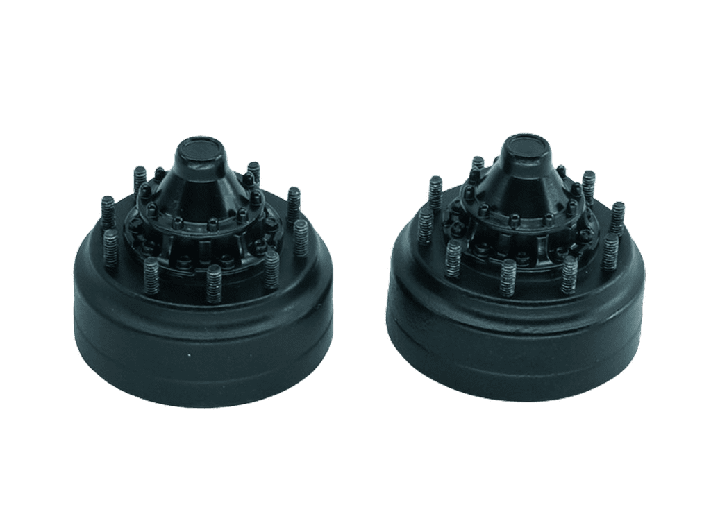 ScaleClub 1:14 Naben-Set Scania für angetr. Hinterachse schwarz ScaleClub 1_14 Naben-Set Scania fuer angetr. Hinterachse schwarz - RC-Zubehoer