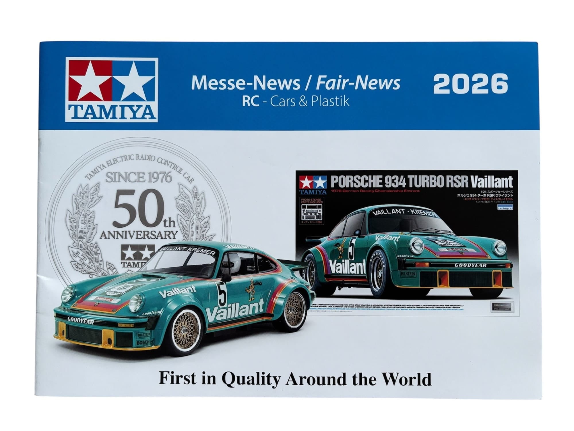 Tamiya Toy Fair News 2026 Katalog RC und Plastikmodellbau