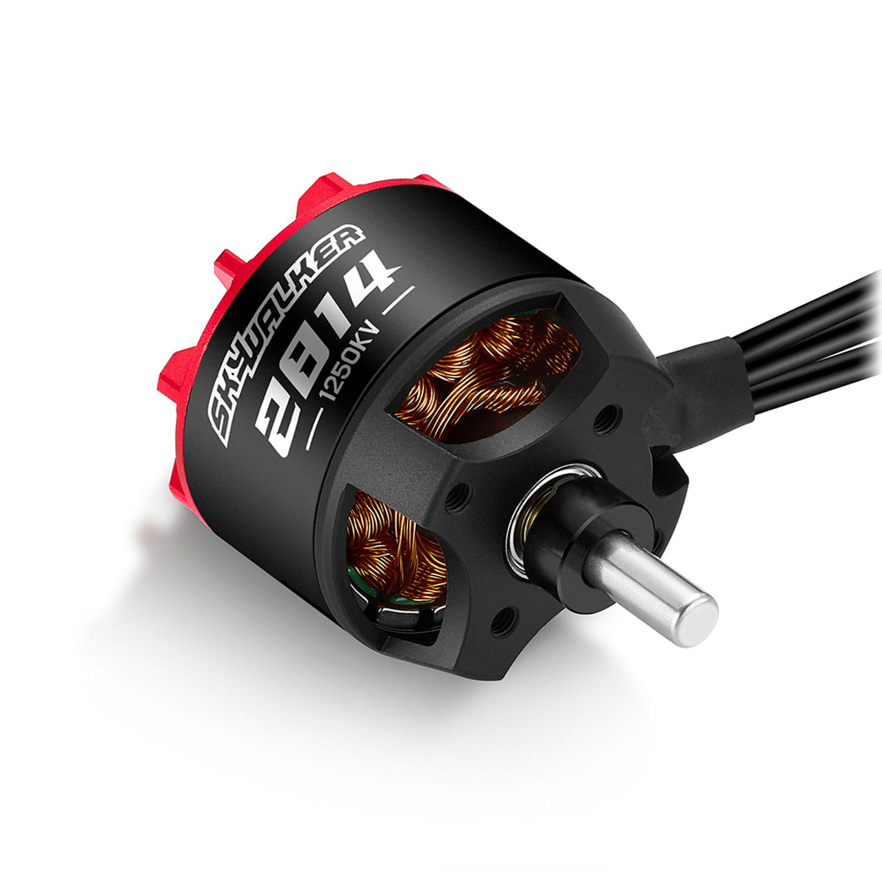 Hobbywing SkyWalker Brushless Motor 2814SL-1250KV-BLACK-G1-HW - RC-Zubehoer