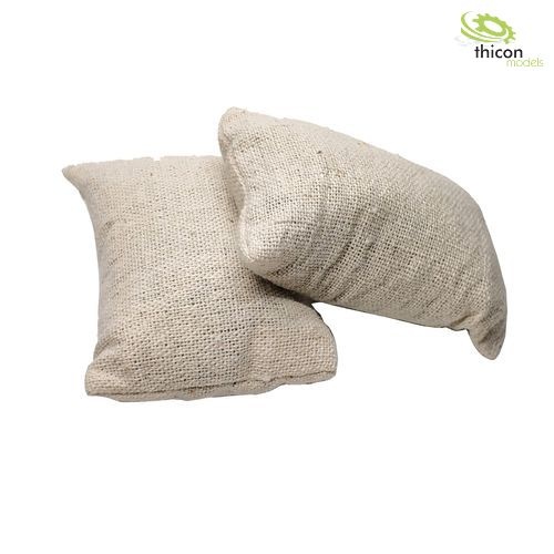 Thicon Sandsack grau gefuellt 2 Stueck - RC-Zubehoer