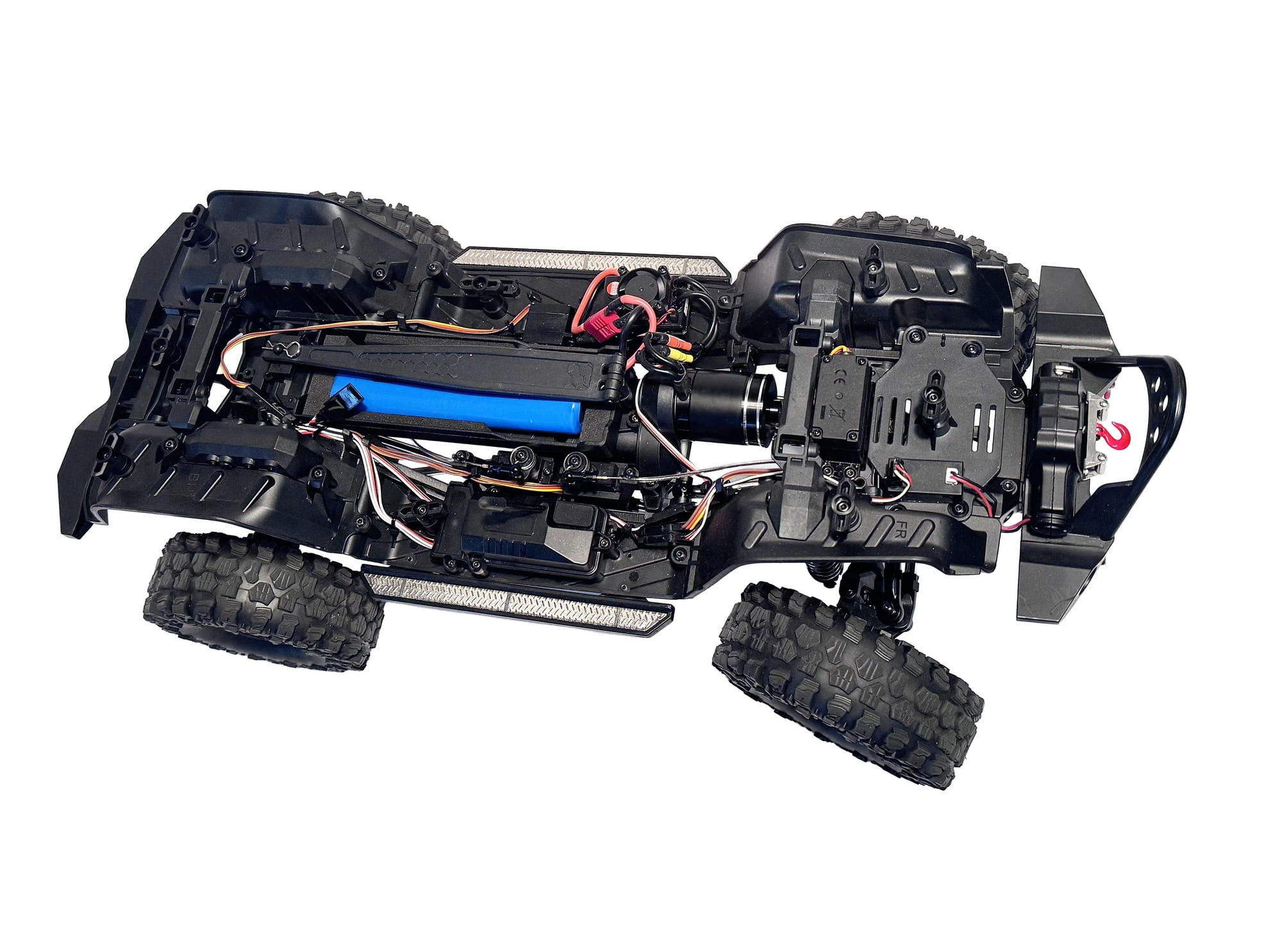 DF Models DF-04S PRO BL RC Crawler 1_10 Brushless RTR matt Schwarz