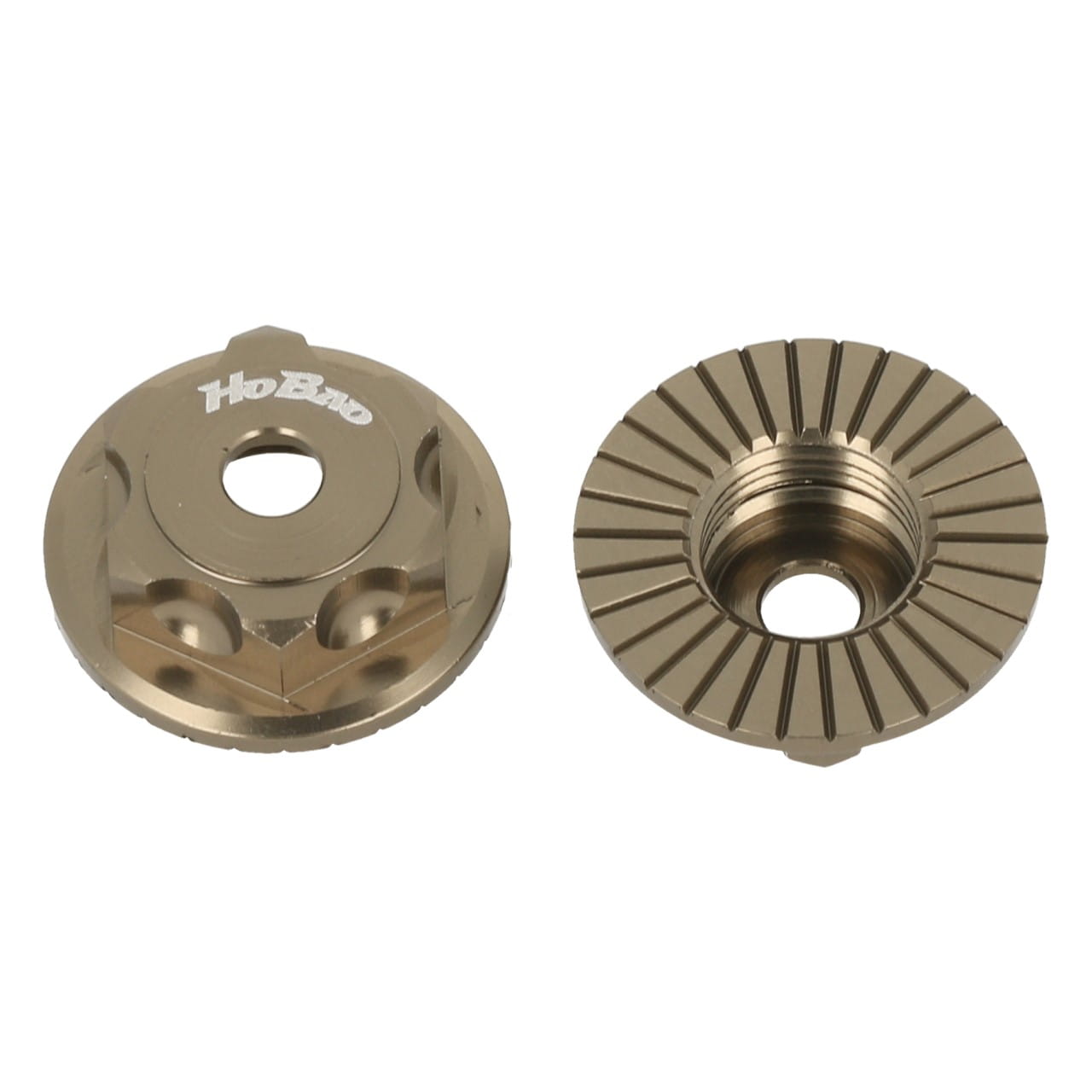 Hobao Radmuttern geschlossen bronze _2 Stk._ - RC-Zubehoer