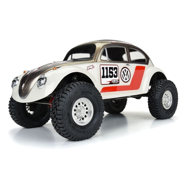 Proline Crawler Karosserie Volkswagen VW Beetle 1:10 unlackiert 12.3" Wheelbase