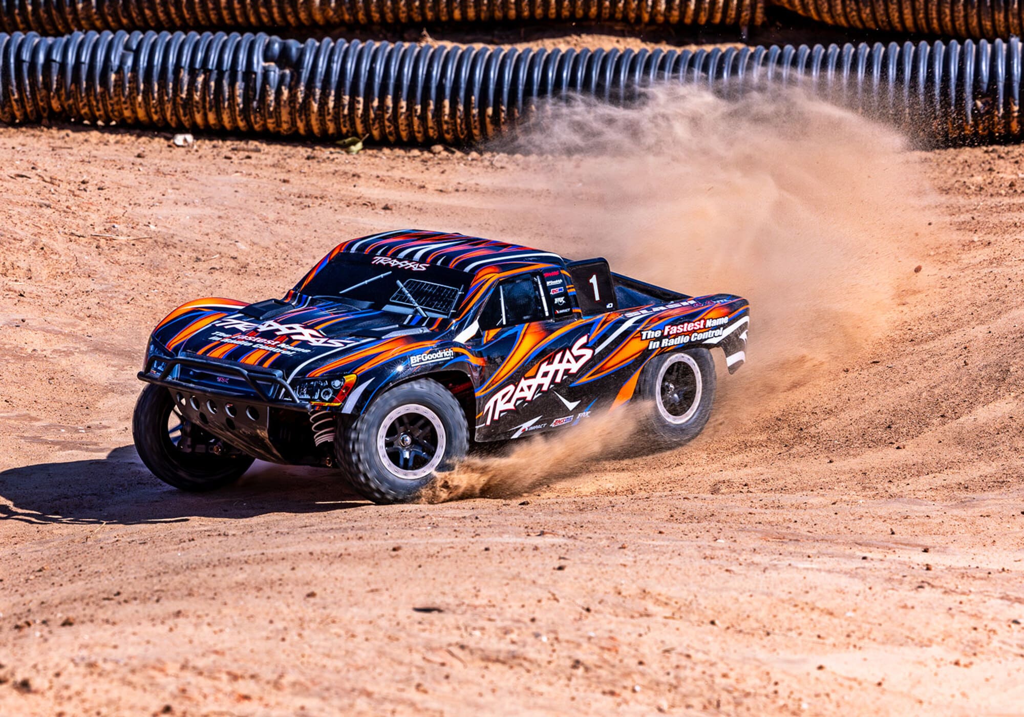 Traxxas Slash 4x4 VXL Clipless orange 1_10 Short-Course RTR fuer RC Modelle
