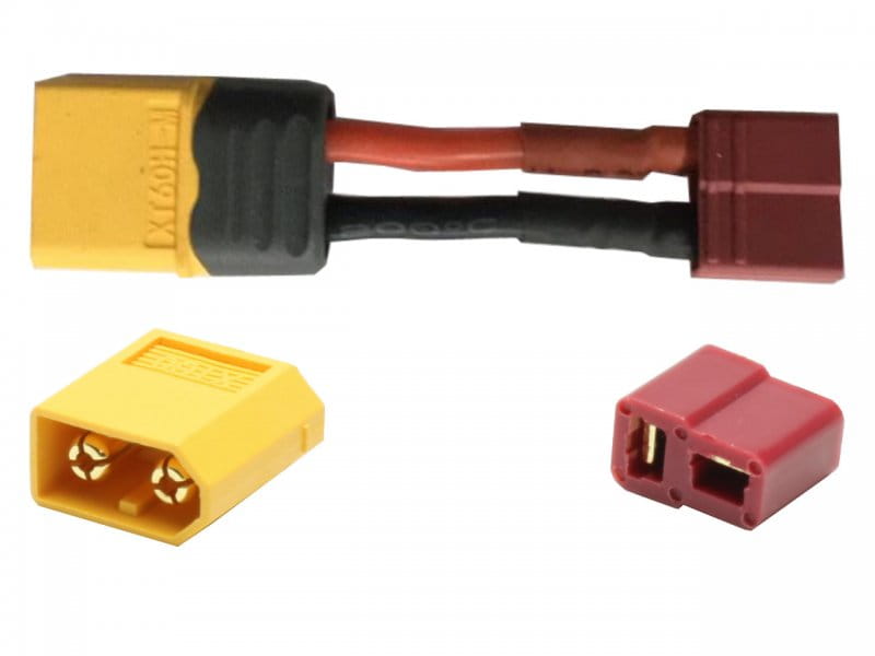 Extron Adapter XT60 auf Deans T - RC-Zubehoer