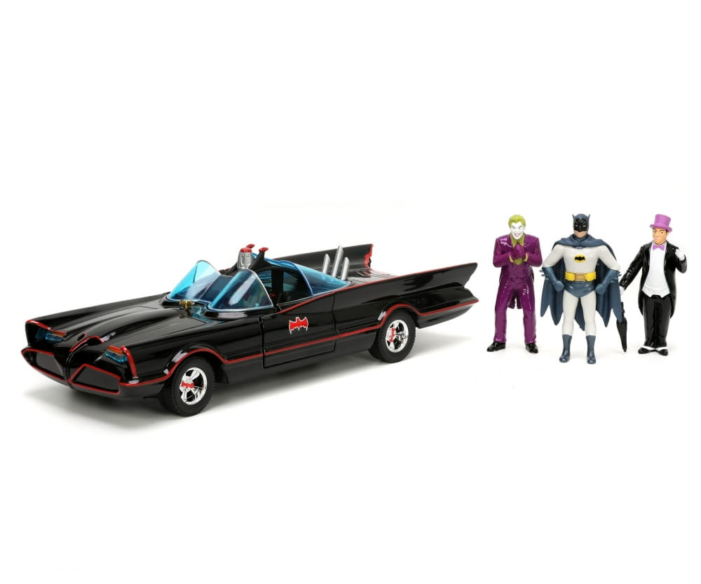 Jada Batman 1966 Classic Batmobile Deluxe 1:24 Modellauto