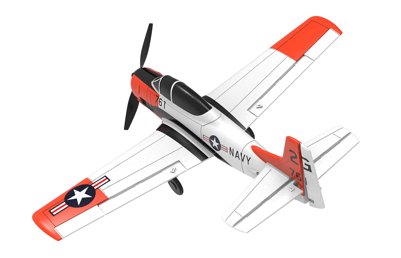 Modster mdx-t-28-trojan-rc-flugzeug-rtf-inkl-6-achs-fluglagenstabi