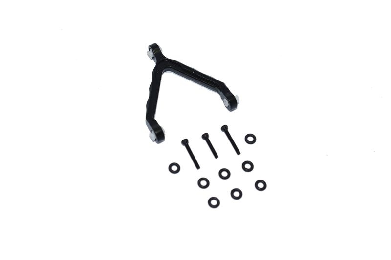GPM Alu Linkbefestigung vorne oben schwarz fuer Axial SCX24 - RC-Zubehoer