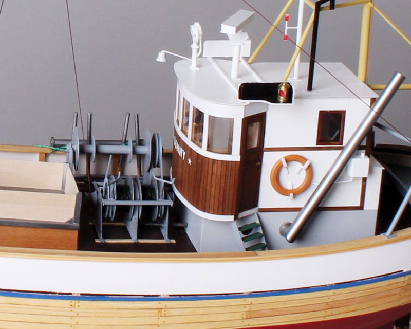Modell-tec Boot MS Conny Norwegisches Fischerboot 1:25 Bausatz