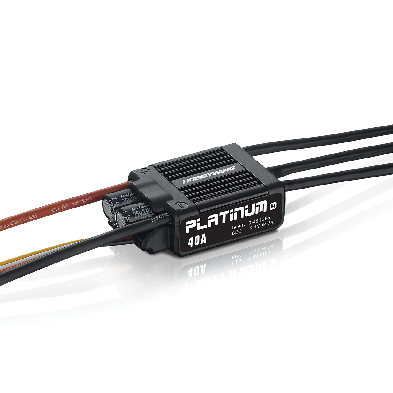 Hobbywing Platinum Pro 40A V4 3-4s BEC 7A - RC-Zubehoer